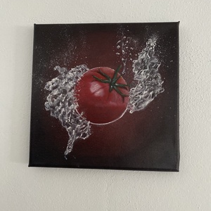 Tomato, Arte vizuale si accesorii , Picturi, Pictura acrilica, Pictura, ARTYNOS